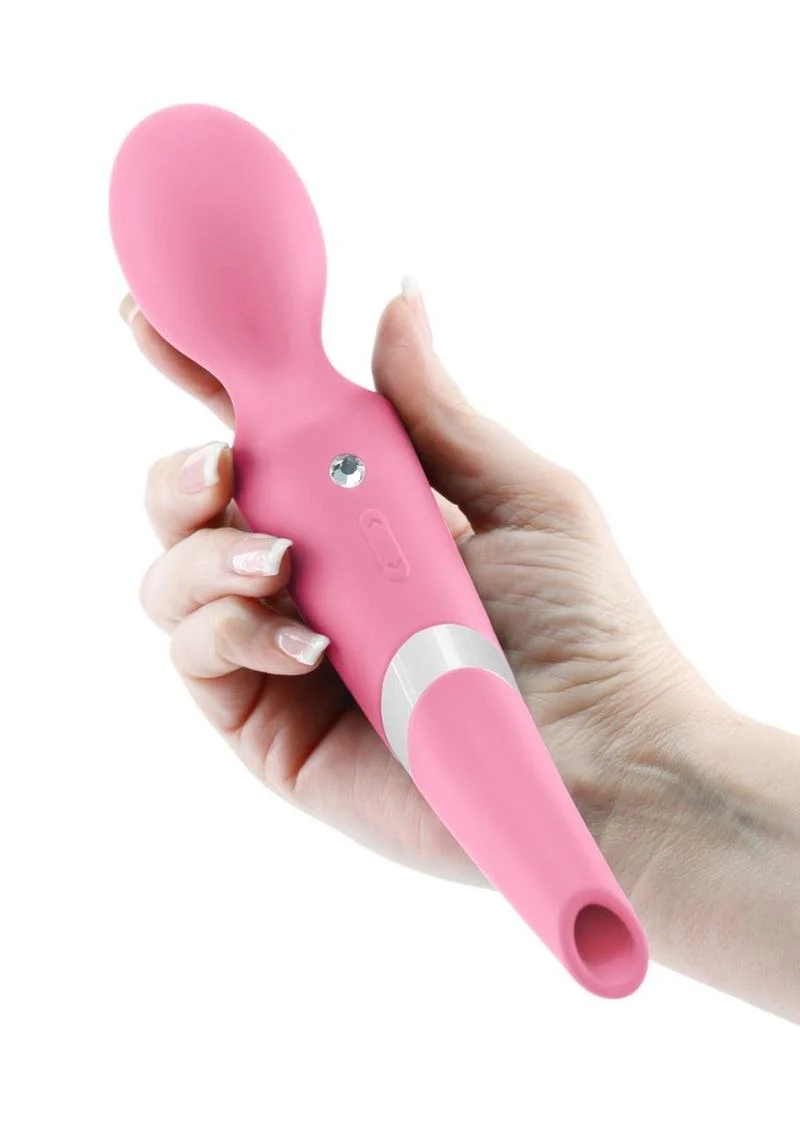 Sugar Pop Aurora Rechargeable Silicone Wand Smooth and Powerful - Image 4