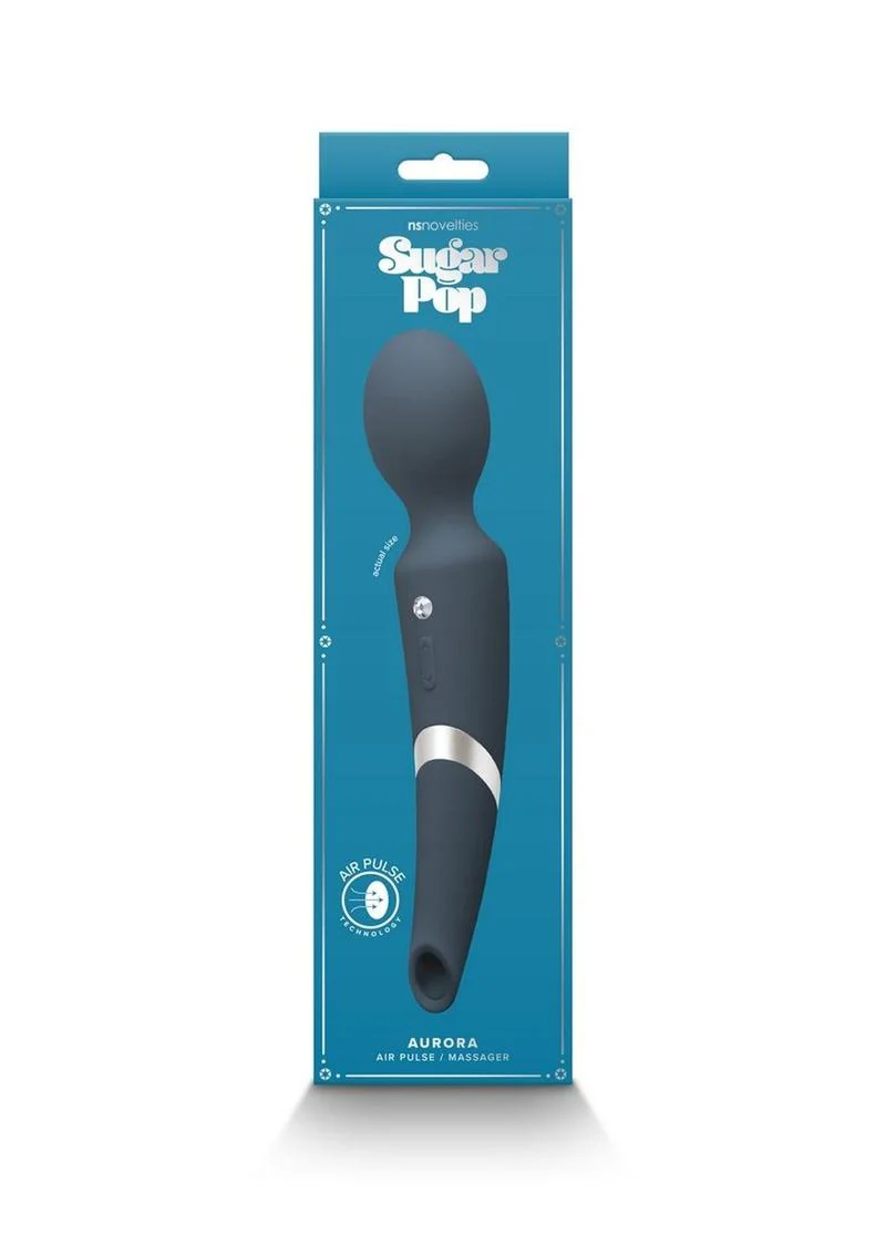 Sugar Pop Aurora Rechargeable Silicone Wand Smooth and Powerful - Image 5