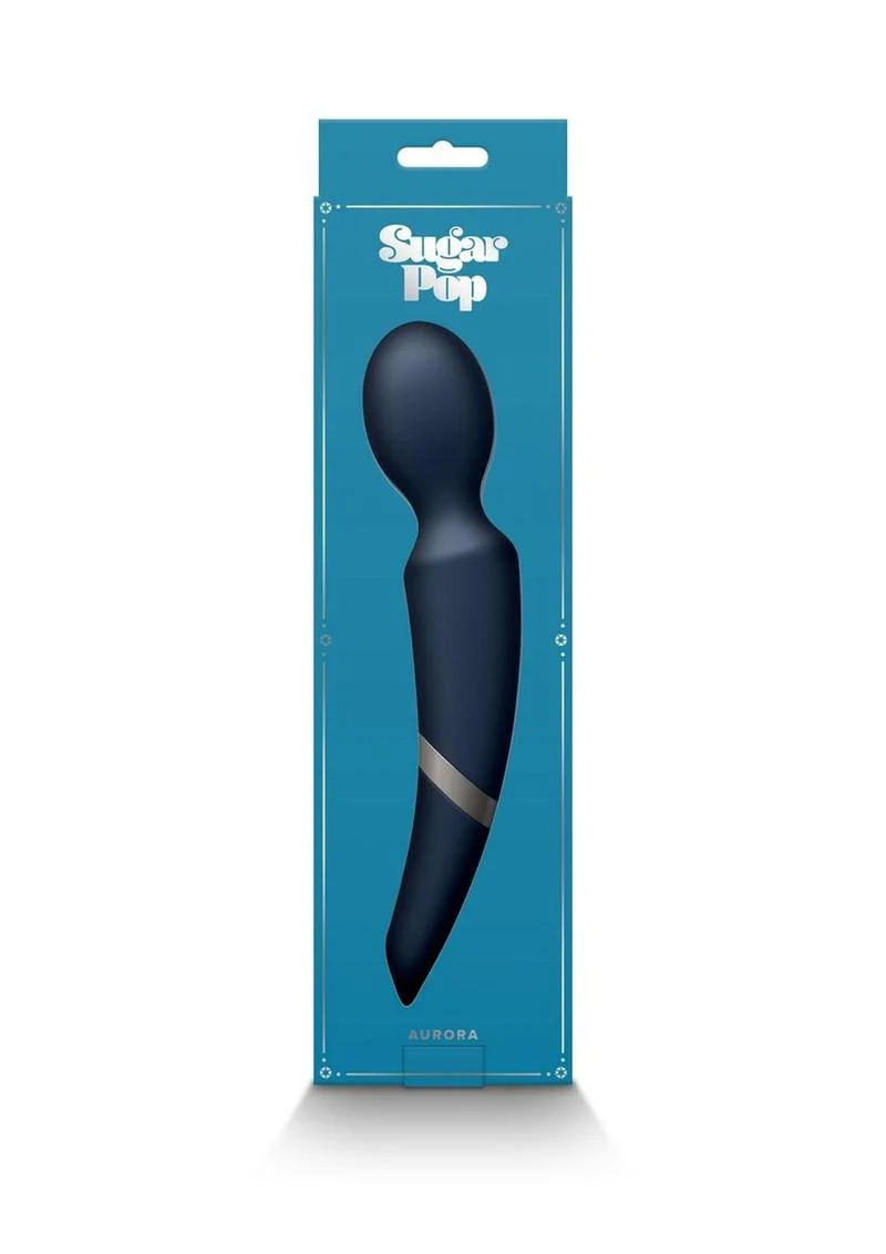 Sugar Pop Aurora Rechargeable Silicone Wand Smooth and Powerful - Image 6