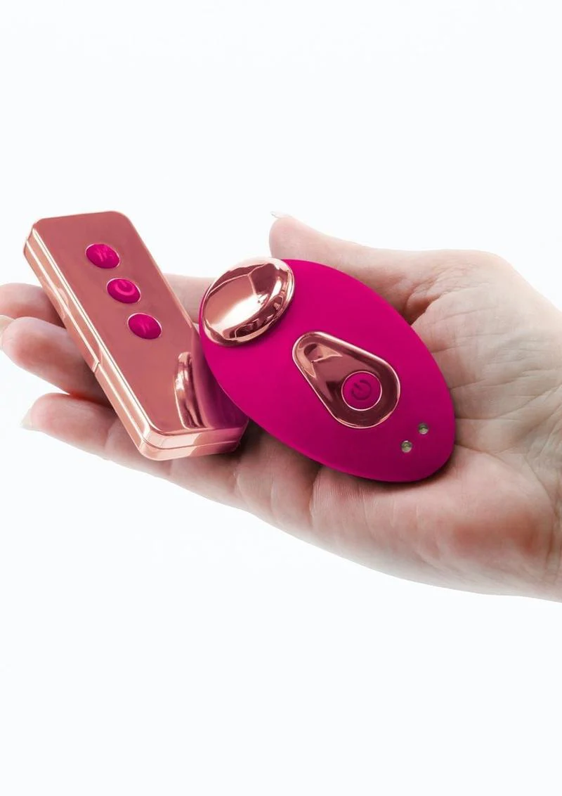 Sugar Pop Chantilly Rechargeable Silicone Panty Vibe with Remote Control - Image 4