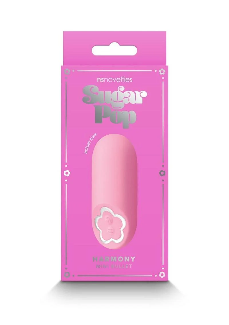 Sugar Pop Harmony Rechargeable Silicone Mini Bullet Vibrator - Image 5