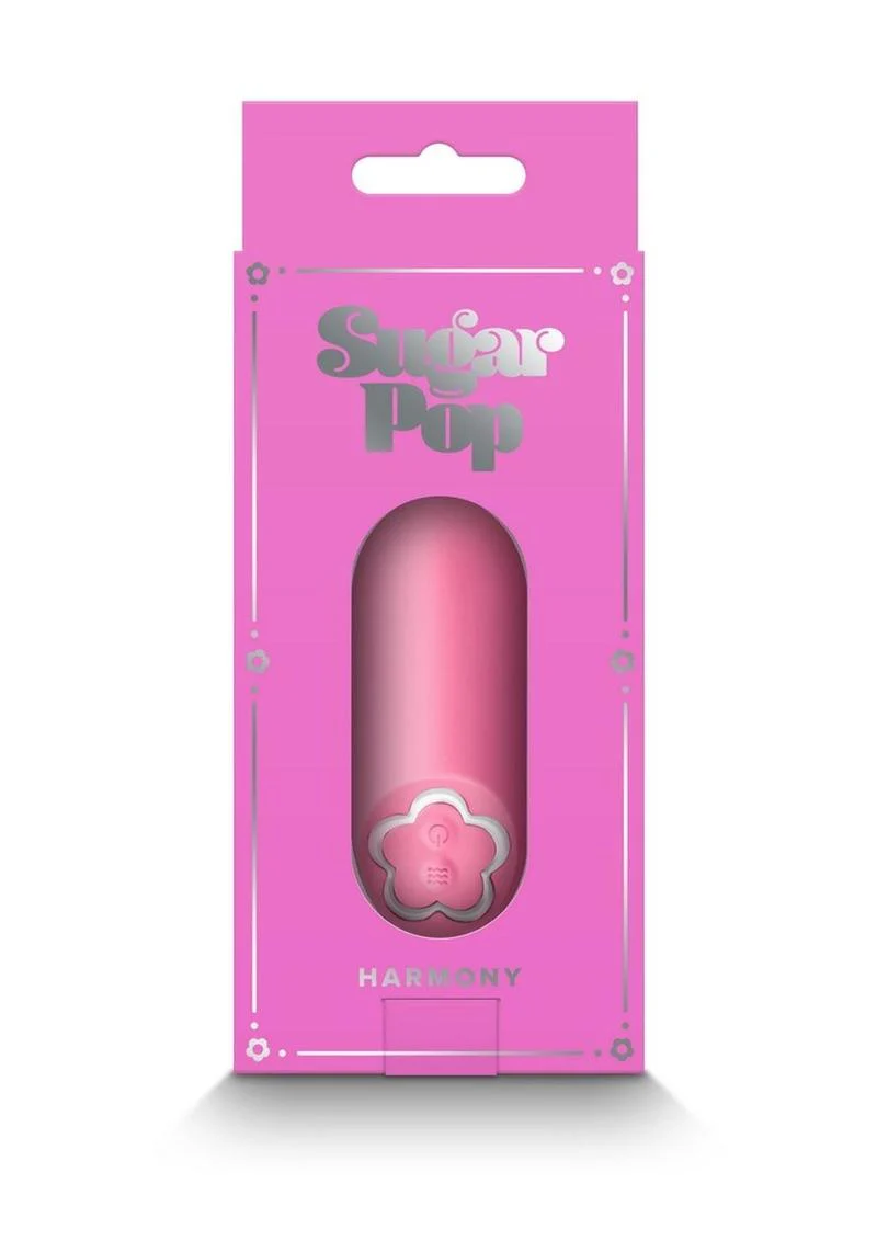 Sugar Pop Harmony Rechargeable Silicone Mini Bullet Vibrator - Image 6