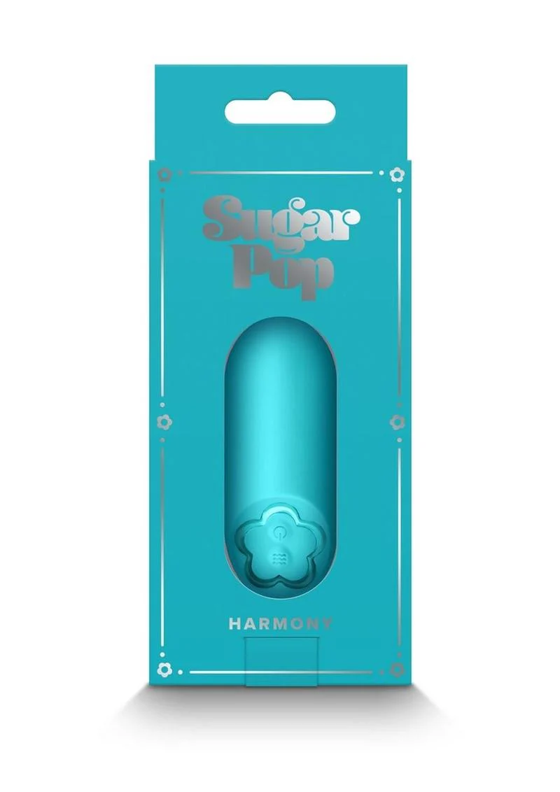 Sugar Pop Harmony Rechargeable Silicone Mini Bullet Vibrator - Image 8