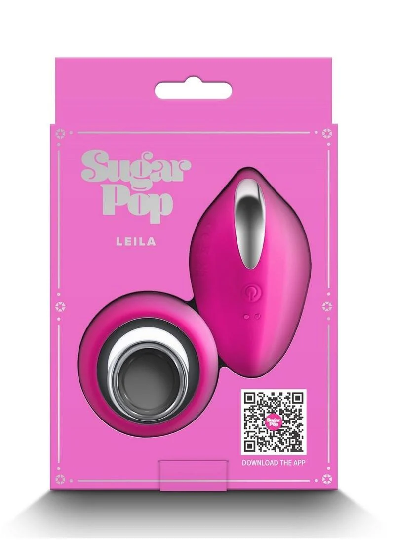 Sugar Pop Leila Rechargeable Silicone Panty Vibe App Controlled - Image 5