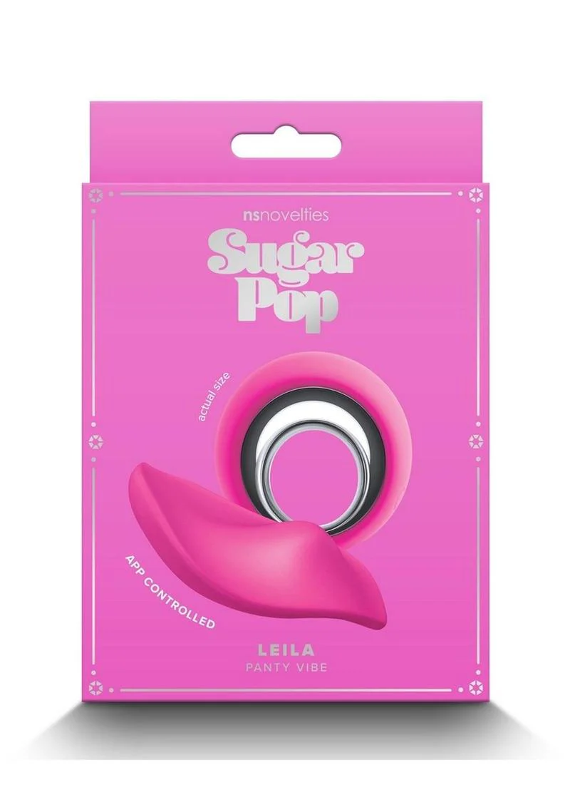 Sugar Pop Leila Rechargeable Silicone Panty Vibe App Controlled - Image 6