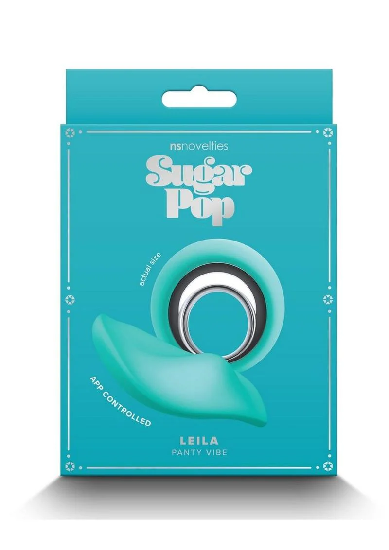 Sugar Pop Leila Rechargeable Silicone Panty Vibe App Controlled - Image 7
