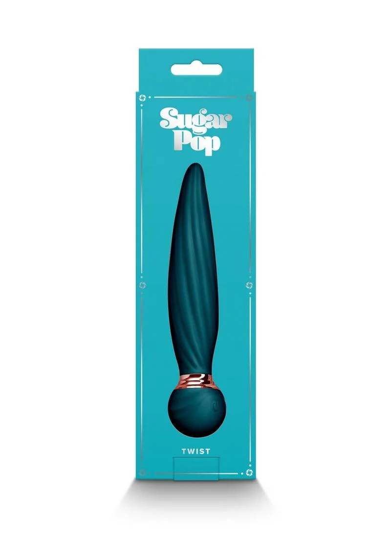 Sugar Pop Twist Rechargeable Silicone Bendable Vibrator - Image 8