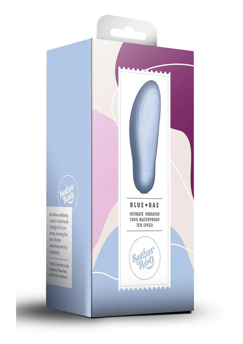 SugarBoo Blue Bae Waterproof Intimate Vibrator - Image 4