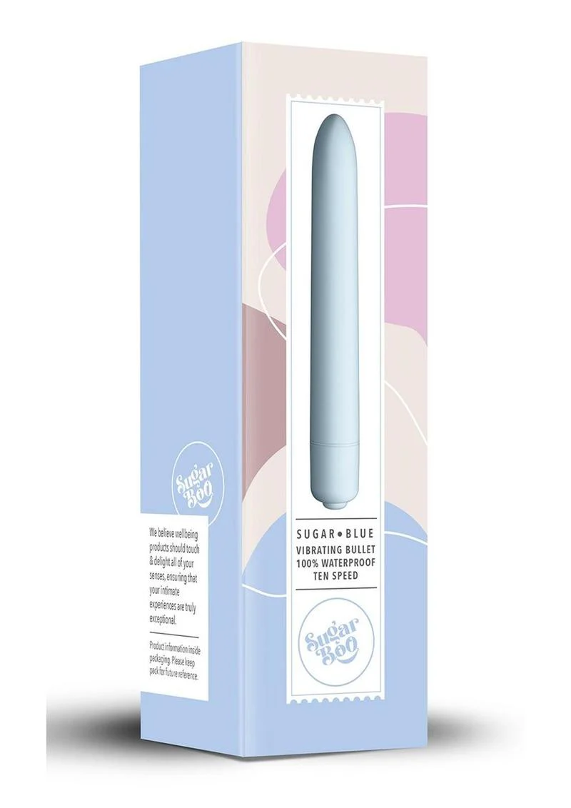 Sugarboo Sugar Blue Compact And Powerful Vibrating Bullet - Image 4