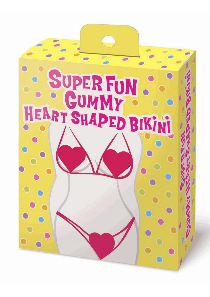 Super Fun Gummy Heart Shaped Bikini Candy Set - Image 3