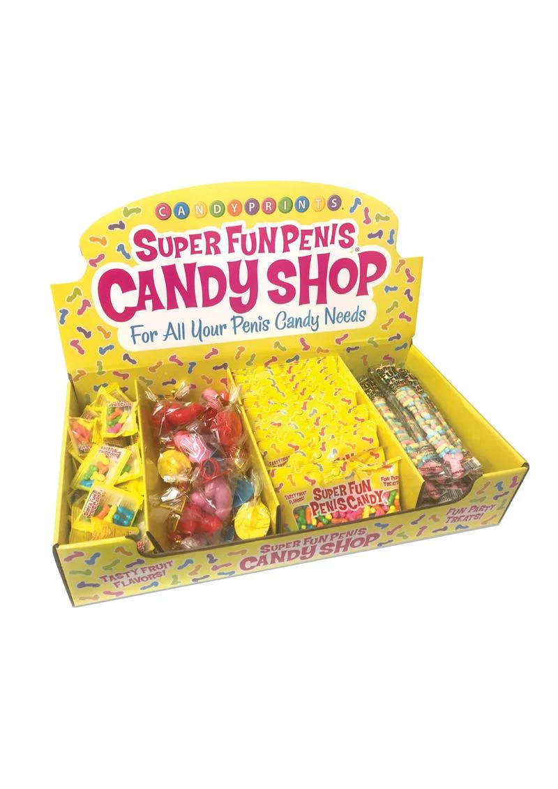 Super Fun Penis Candy Shop Display Assorted Penis - Image 4
