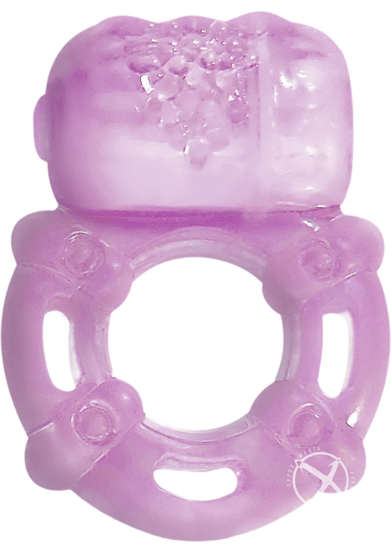 Super Stud Orgasmic Vibrating Silicone Cock Ring - Image 2