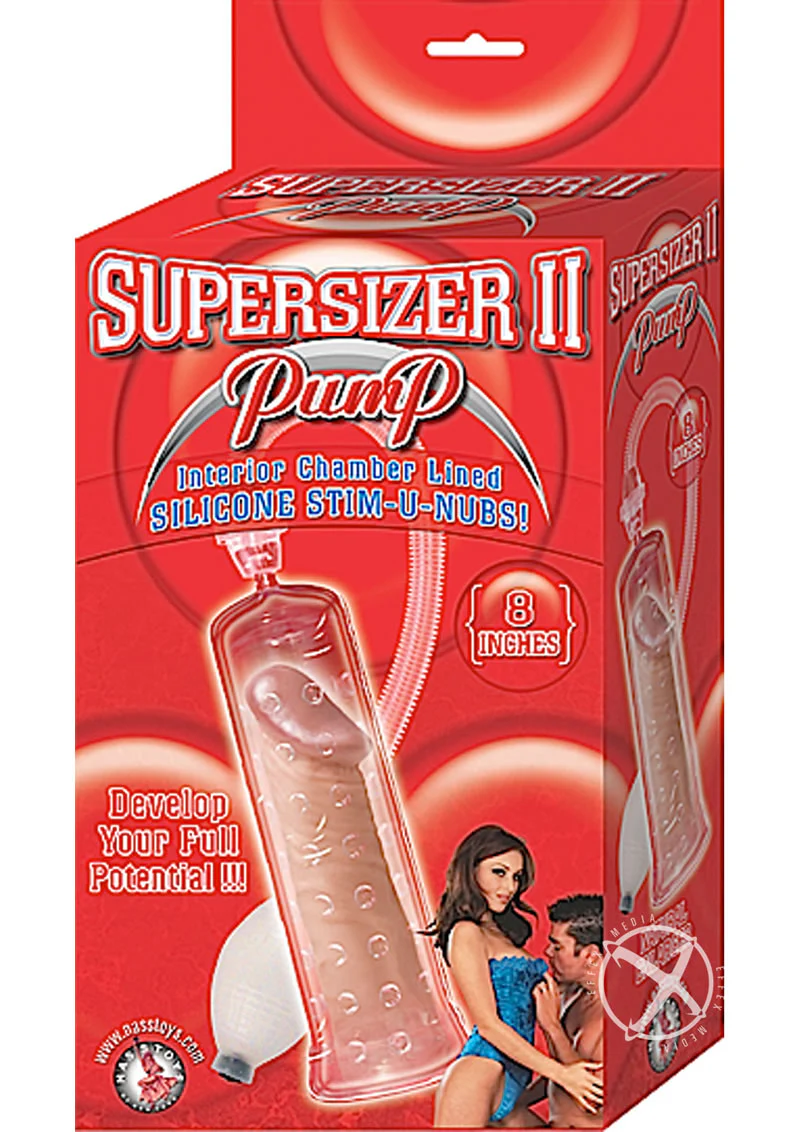 Supersizer II Pump Textured Penis Pump for Maximum Potential - Image 2