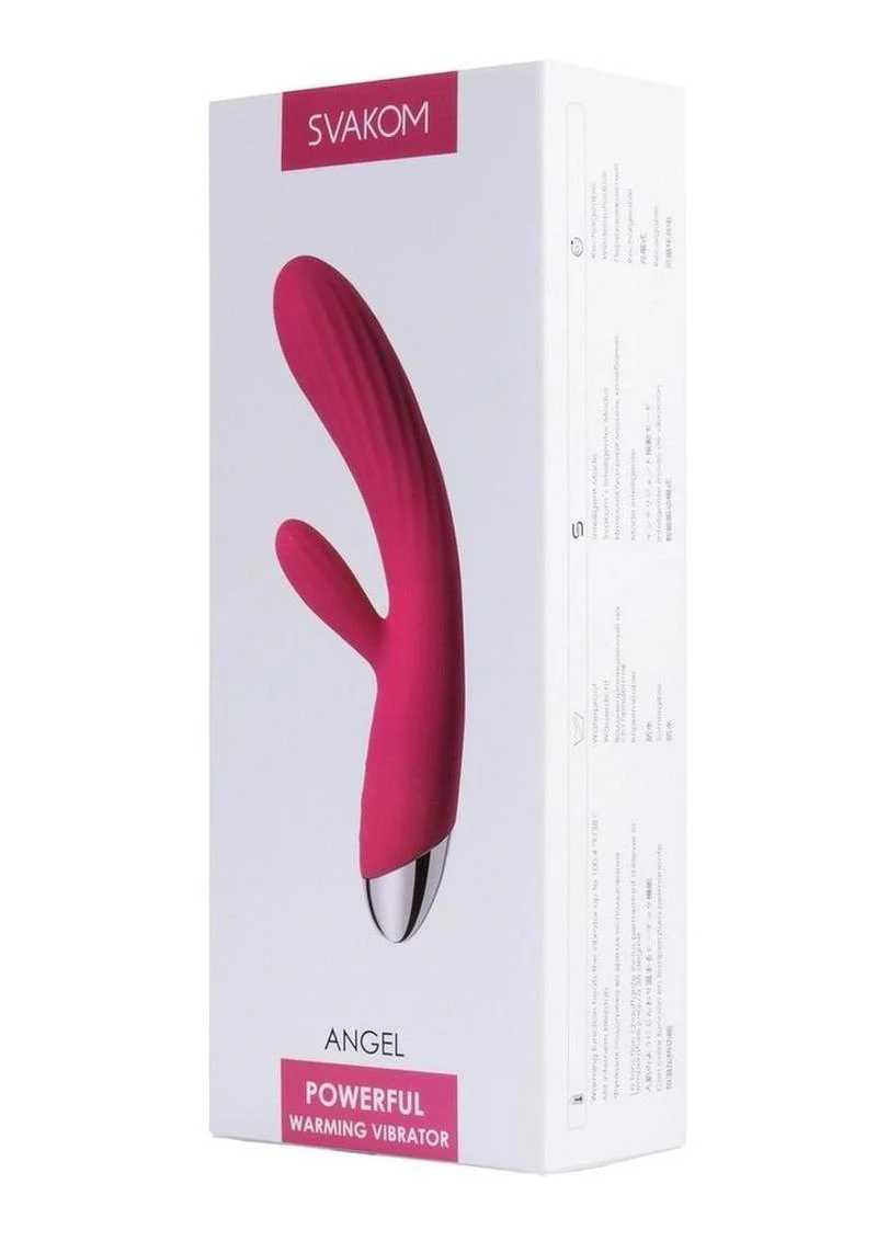 SVAKOM Angel Heating Powerful Warming Dual Vibrator - Image 3