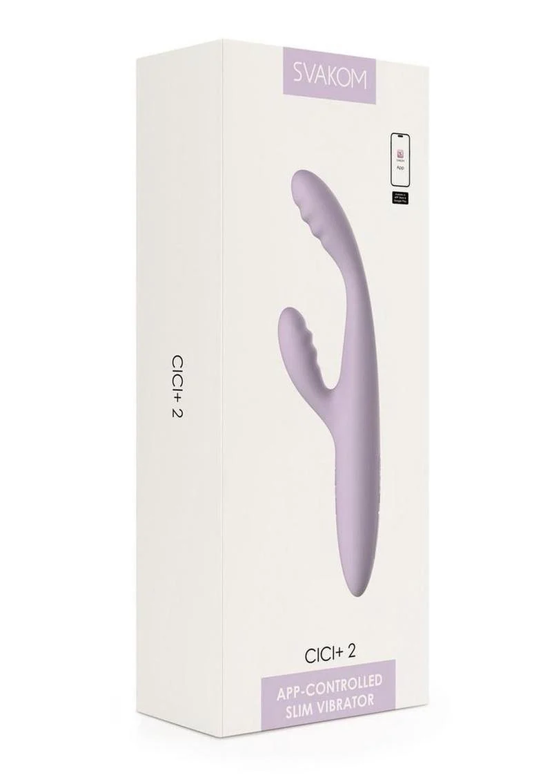 Svakom Cici Plus 2 App Controlled G-Spot Warming Vibrator - Image 4