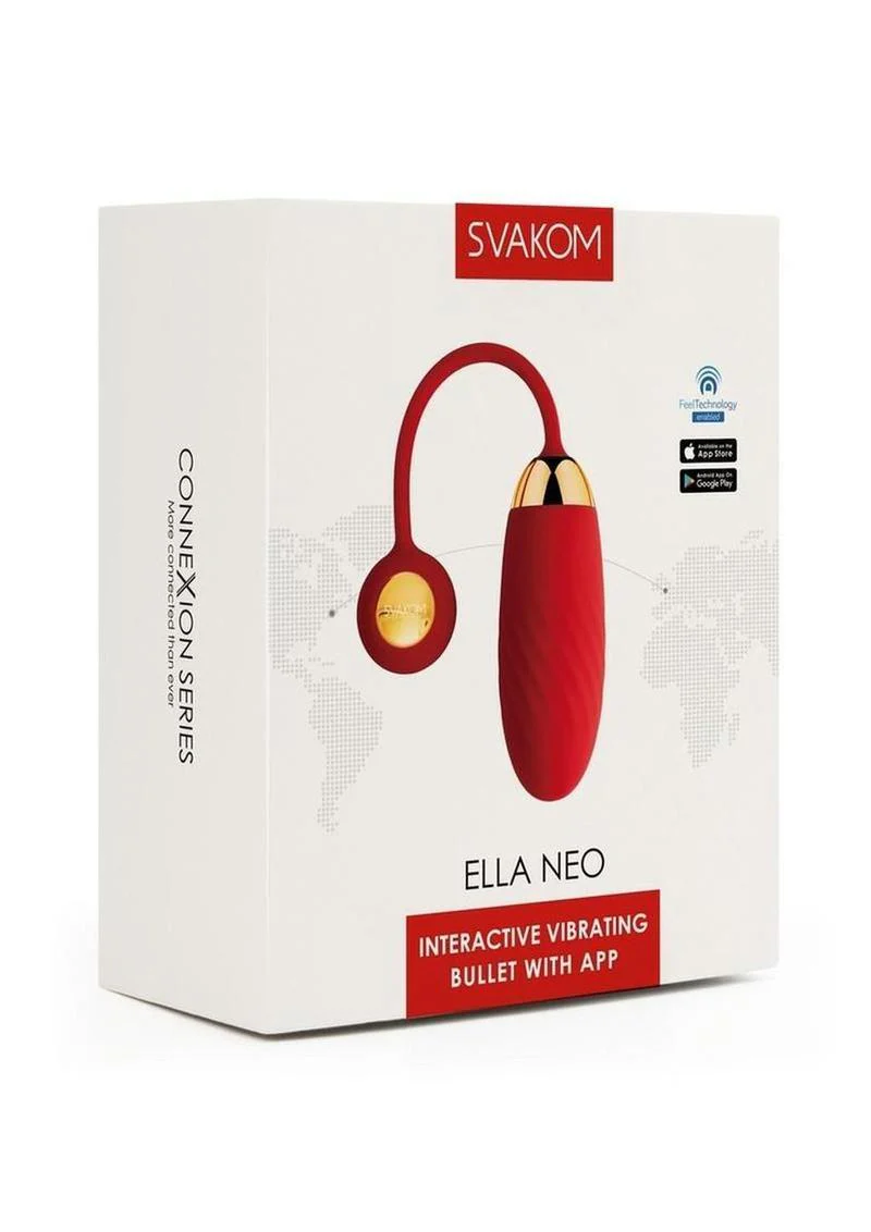 Svakom Ella Neo Silicone Interactive Bullet Vibrator - Image 3