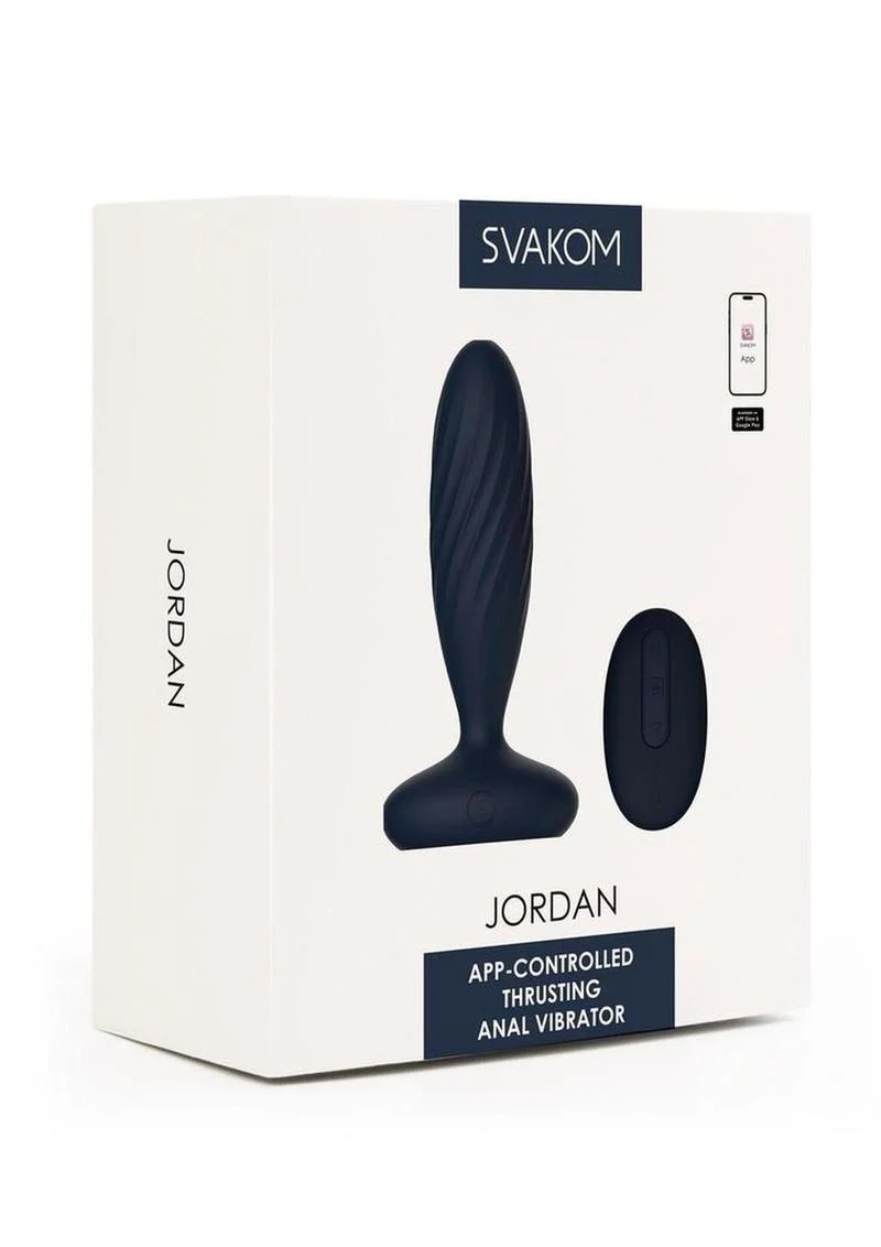 Svakom Jordan Silicone App-Controlled Thrusting Anal Vibrator - Image 4