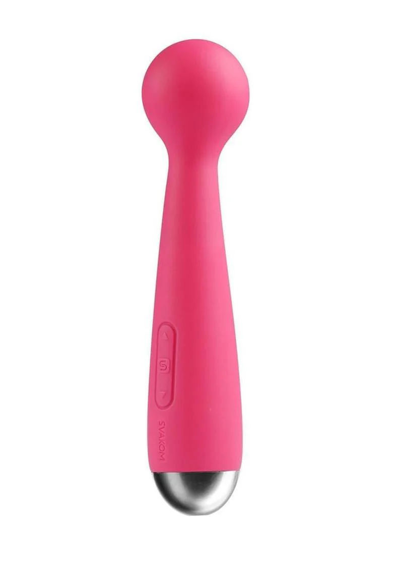 Svakom Mini Emma Wand Vibrator Compact Silicone Massager - Image 2