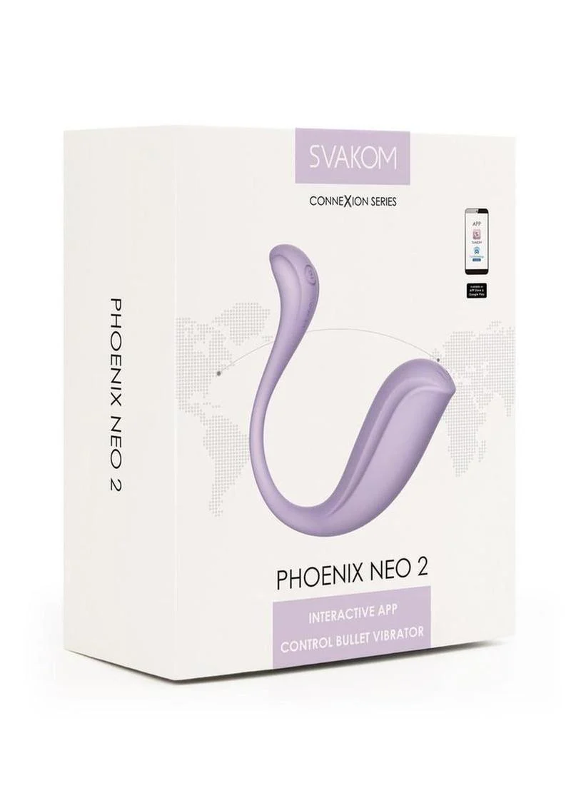 Svakom Phoenix Neo 2 App-Controlled Silicone Bullet Vibrator - Image 4
