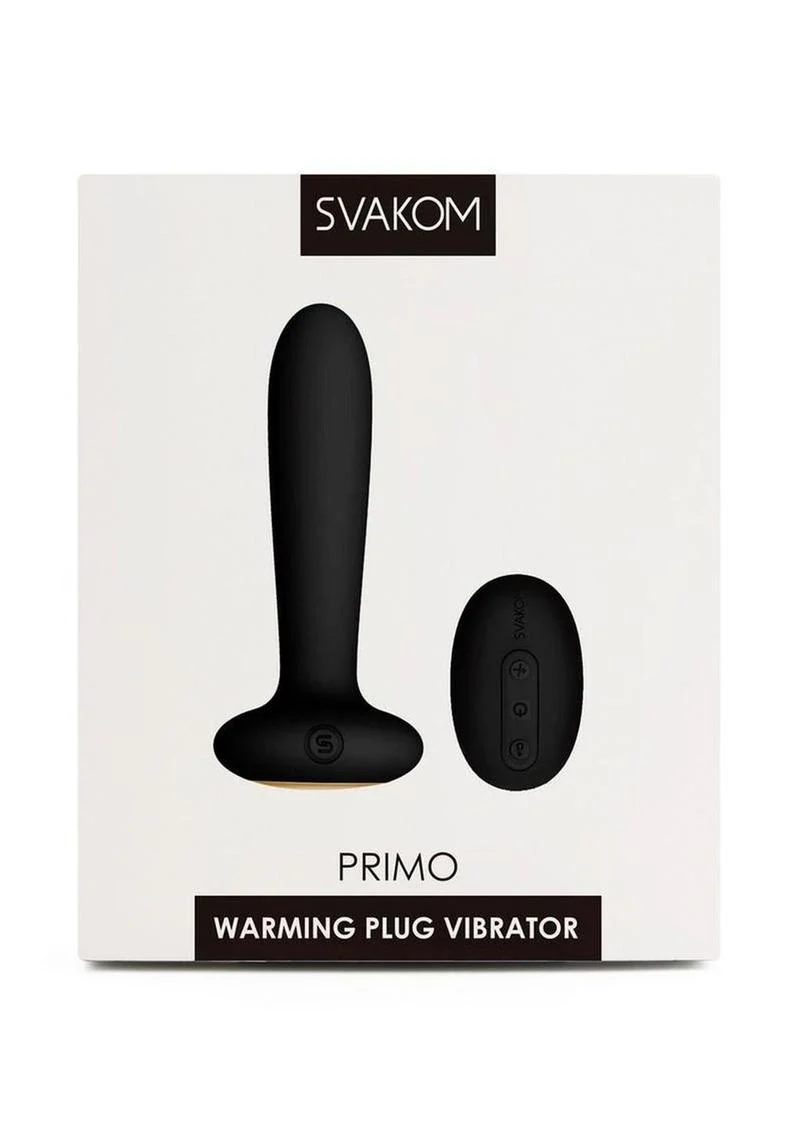 Svakom Primo Warming Plug Vibrator Anal Probe - Image 2