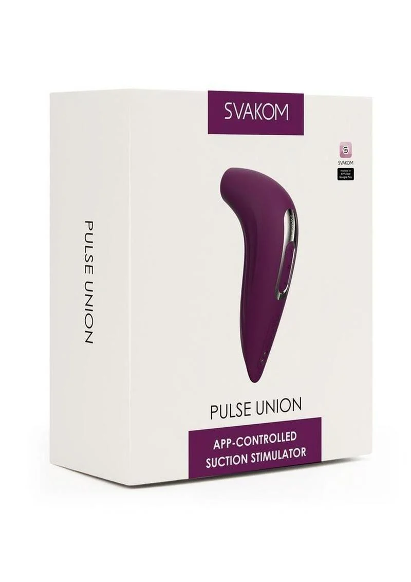 Svakom Pulse Union App-Controlled Silicone Suction Stimulator - Image 4