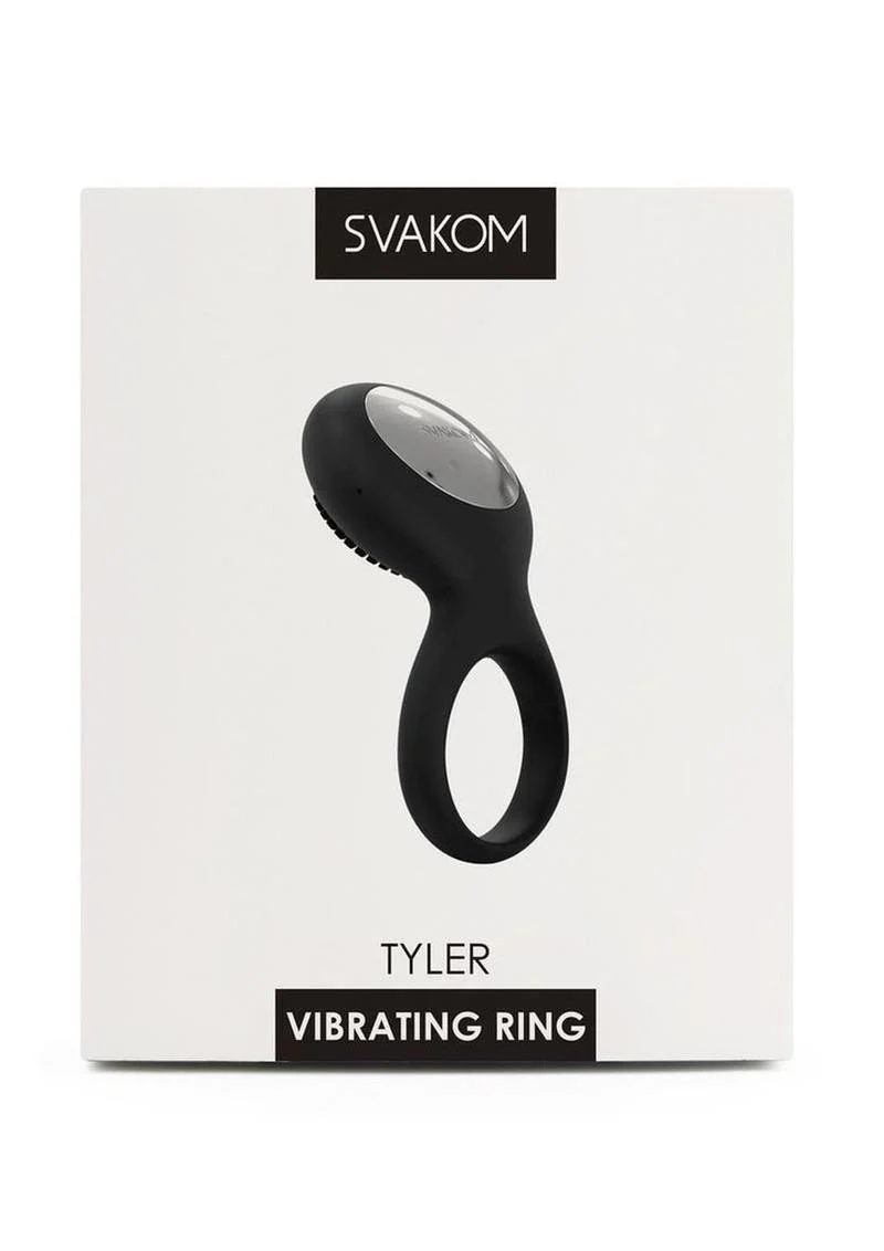 Svakom Tyler Rechargeable Clitoral Silicone Vibrating Ring Couple’s Toy - Image 4