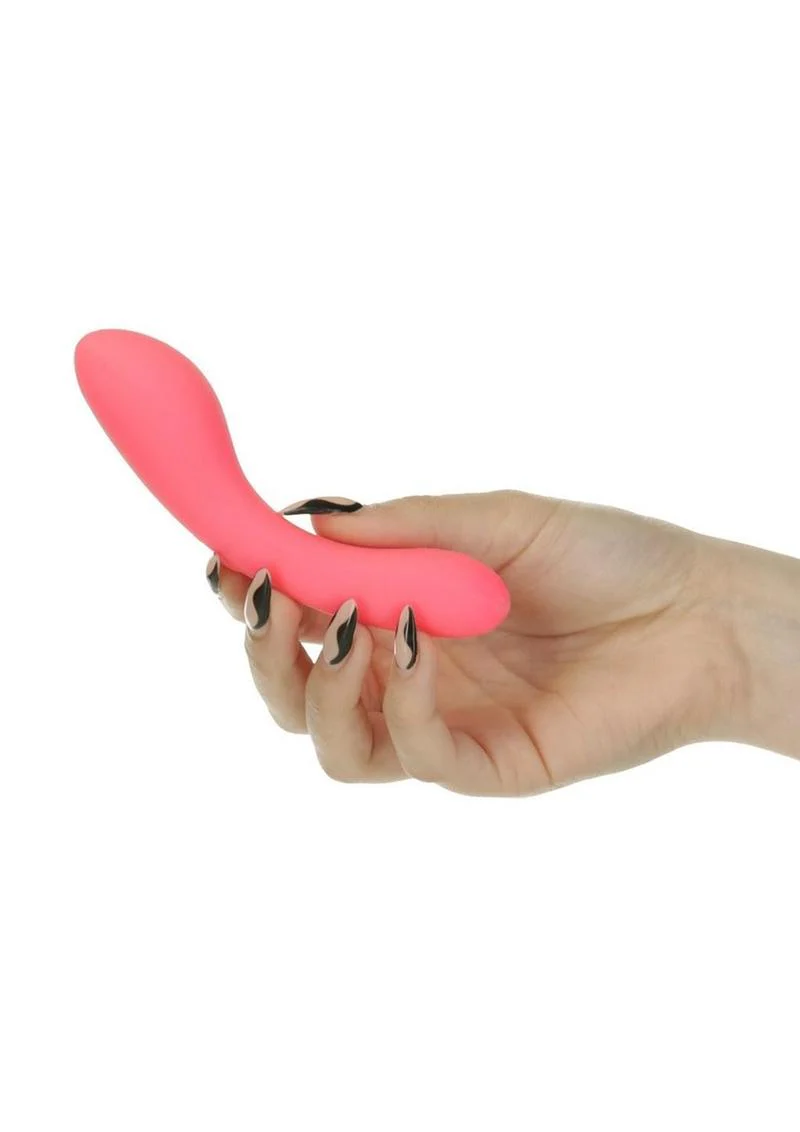 Swan Mini Swan Wand Rechargeable Silicone Glow in the Dark Massager - Image 5