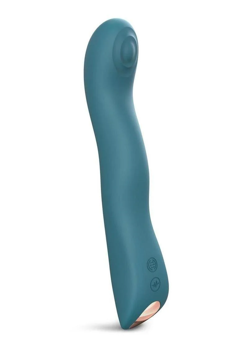 Swap Rechargeable Silicone Vibrator - Teal Me - Image 3