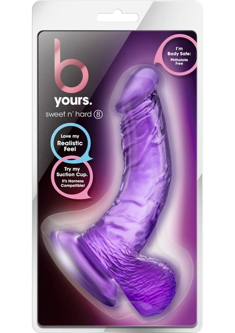 Sweet N' Hard Dildo With Balls - Image 11