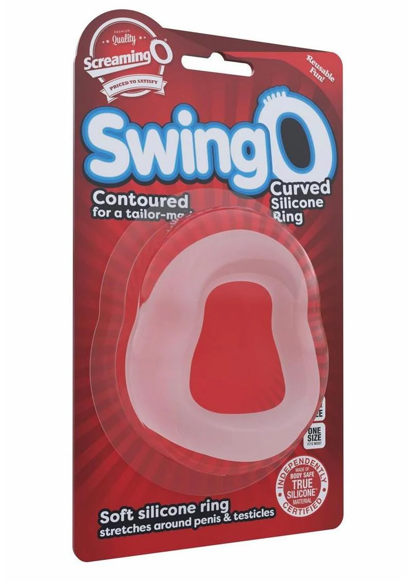 SwingO Curved Silicone Cock Ring - Image 4