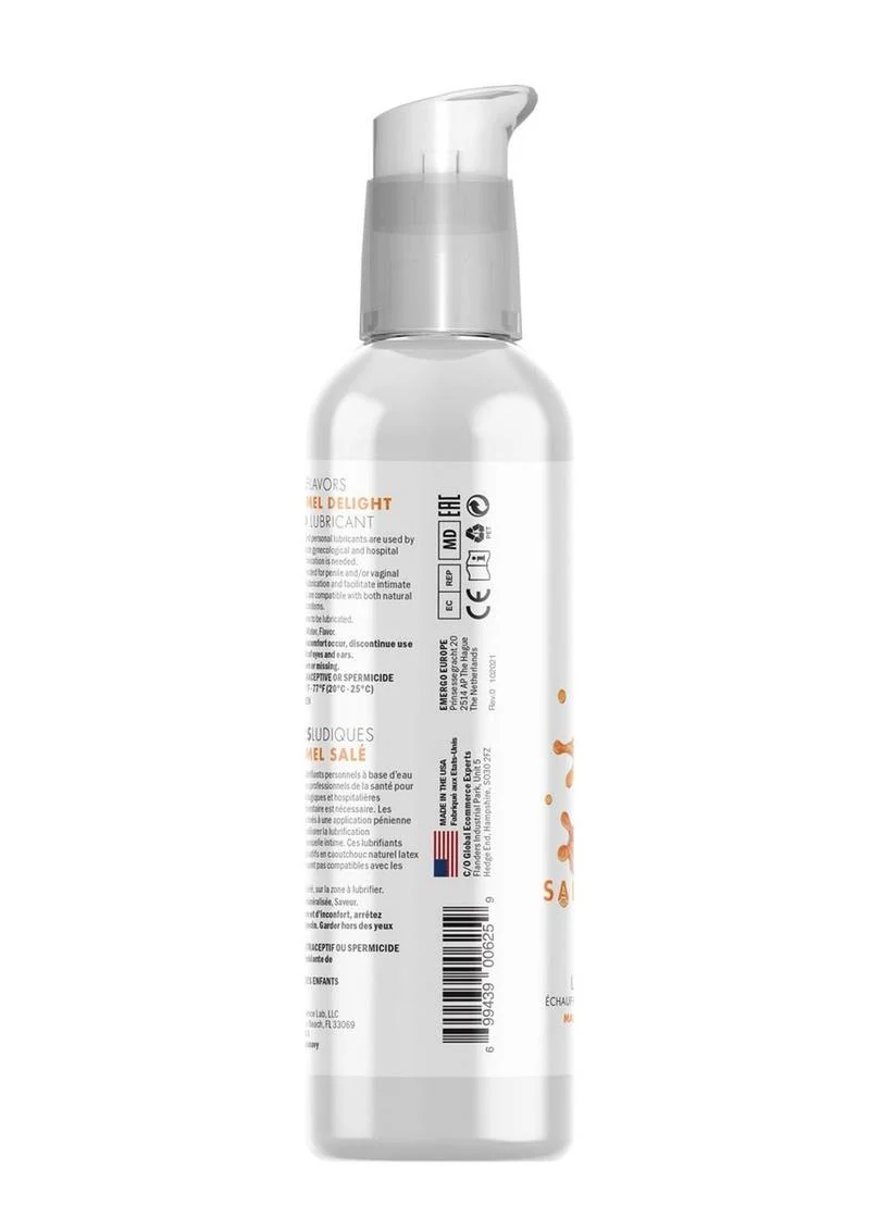 Swiss Navy 4 in 1 Flavors Lubricant Salted Caramel Delight - Image 3