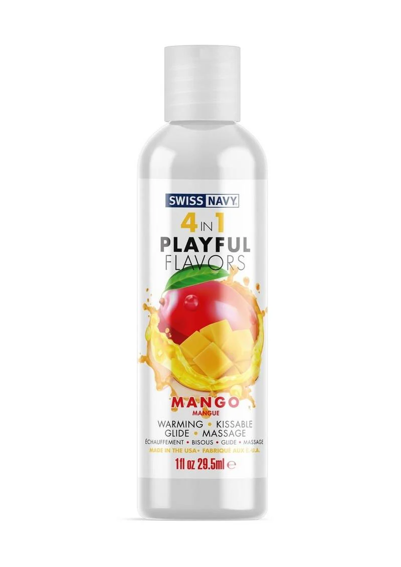 Swiss Navy 4 in 1 Playful Flavors Mango