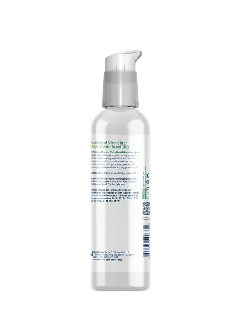 Swiss Navy Natural Water Based Lubricant - Image 4