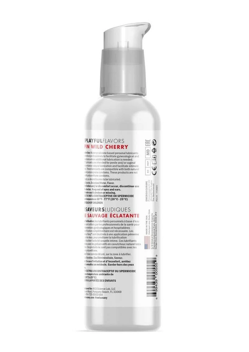 Swiss Navy Playful Flavors Warming Cherry Lubricant - Image 3