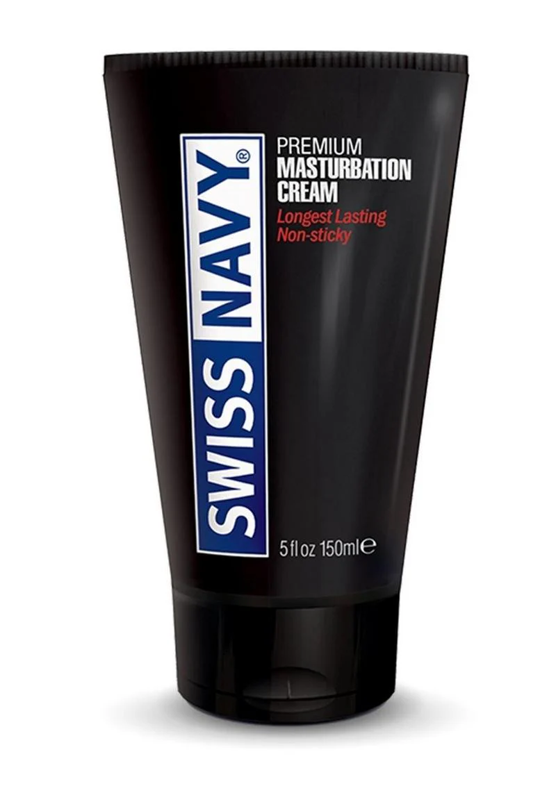 Swiss Navy Premium Masturbation Cream Longest Lasting And Non-Sticky - Image 2