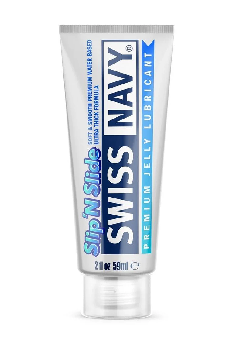 Swiss Navy Slip 'N Slide Premium Jelly Lubricant Ultra Thick Formula - Image 2