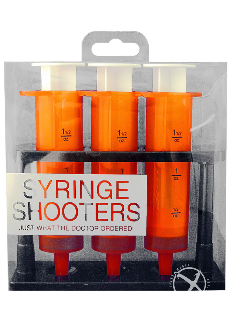 Syringe Shooters Novelty Party Shot Syringes Pack - Image 2
