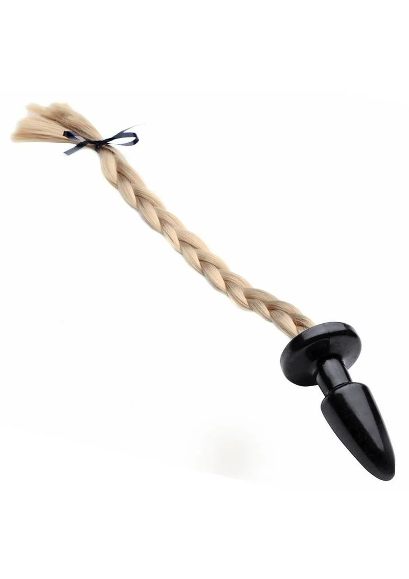 Tailz Blondie’s Pony Tail Butt Plug Blonde - Image 2