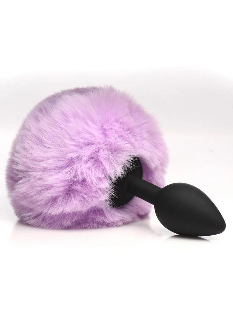 Tailz Fluffy Bunny Tail Silicone Plug - Image 2