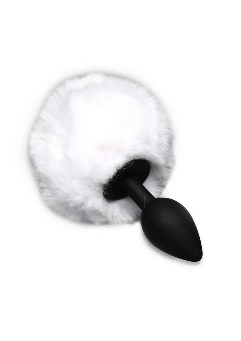 Tailz Fluffy Bunny Tail Silicone Plug - Image 3