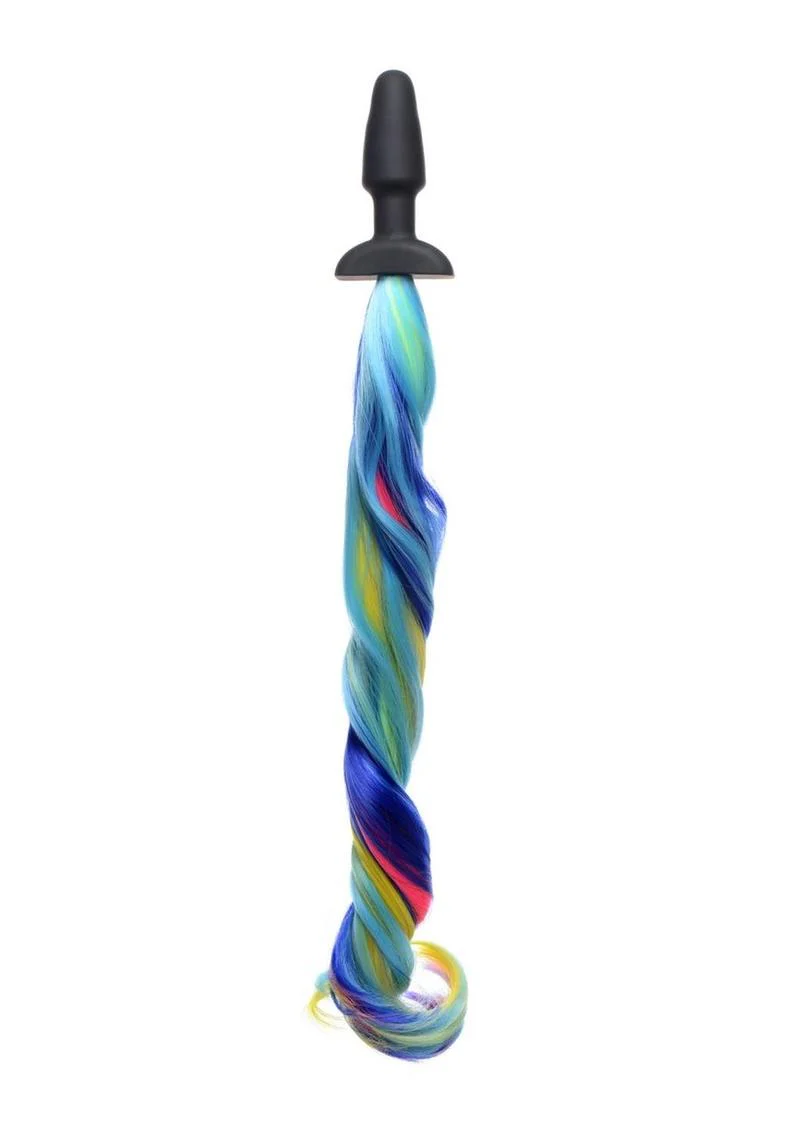 Tailz Hot Pink Pony Tail Anal Plug Fun and Flirty Anal Play Accessory - Image 5