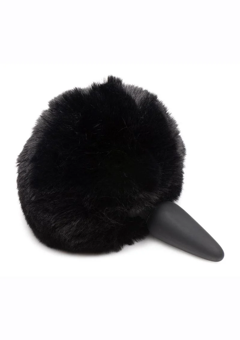 Tailz Interchangeable Black Bunny Tail Accessory Easy Snap-On - Image 2