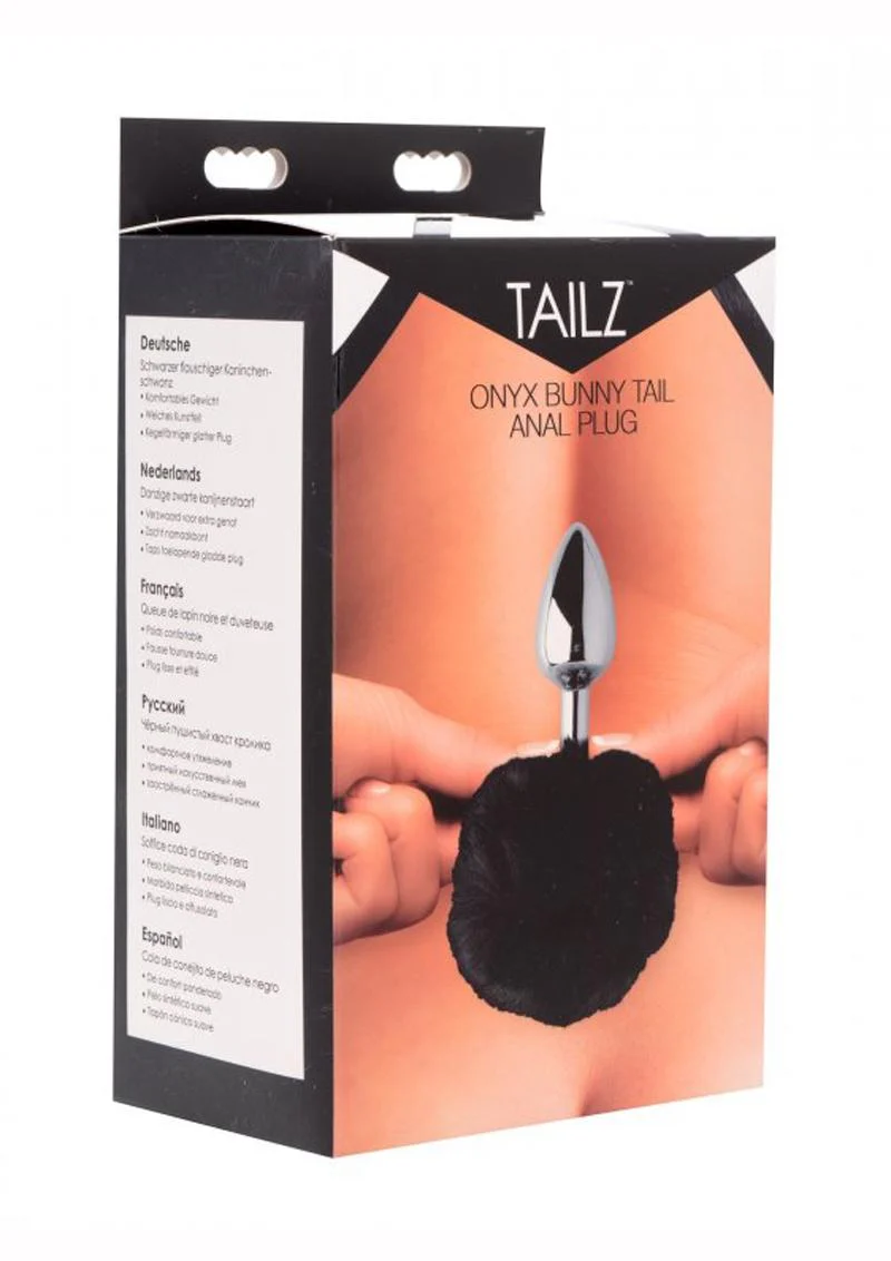 Tailz Onyx Bunny Tail Anal Plug - Image 4