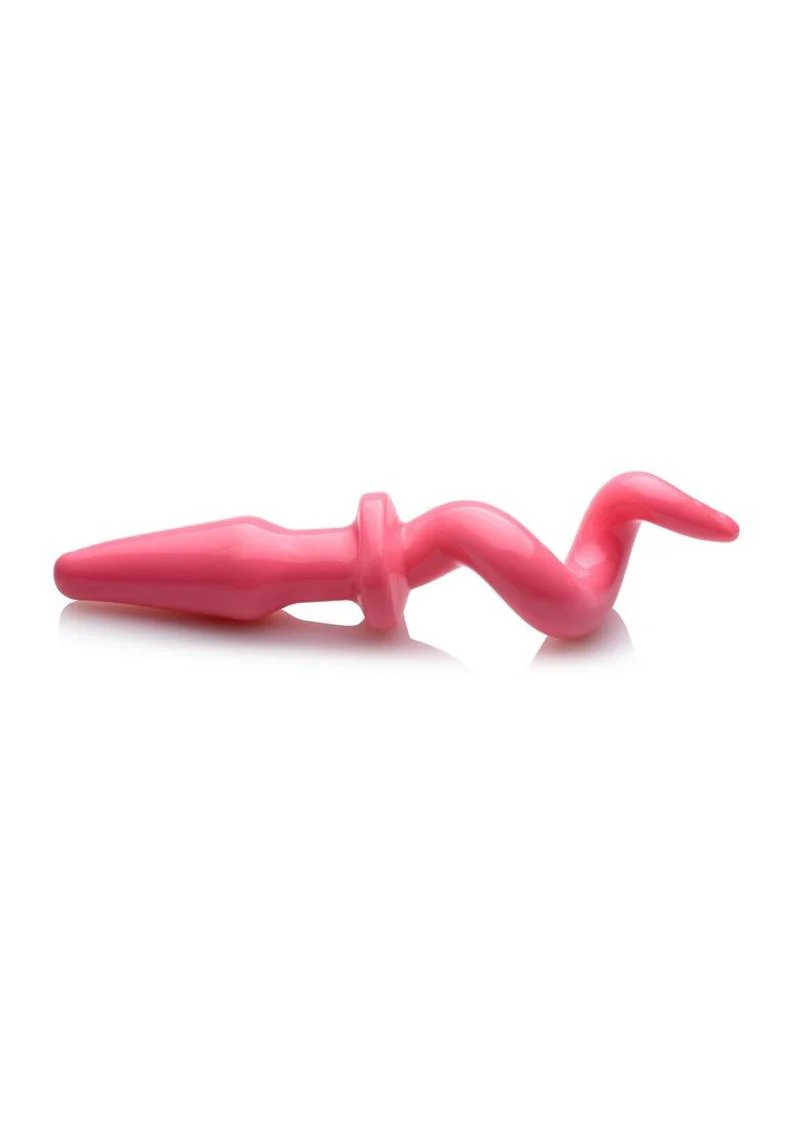 Tailz Piggy Tail Silicone Curly Tail Anal Plug - Image 3