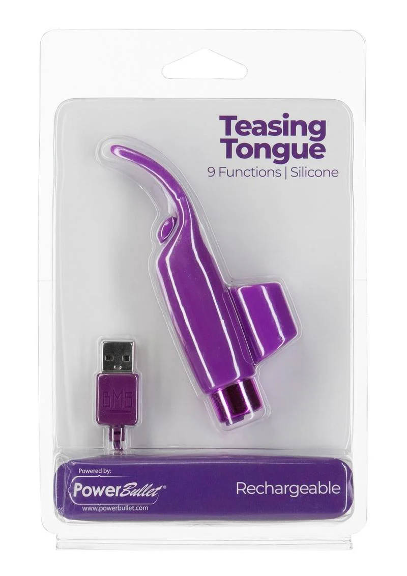 Teasing Tongue with Rechargeable Powerbullet - Image 6