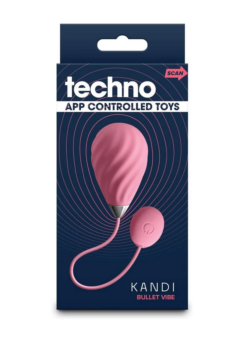 Techno Kandi App Control Rechargeable Silicone Egg Vibrators - Image 4
