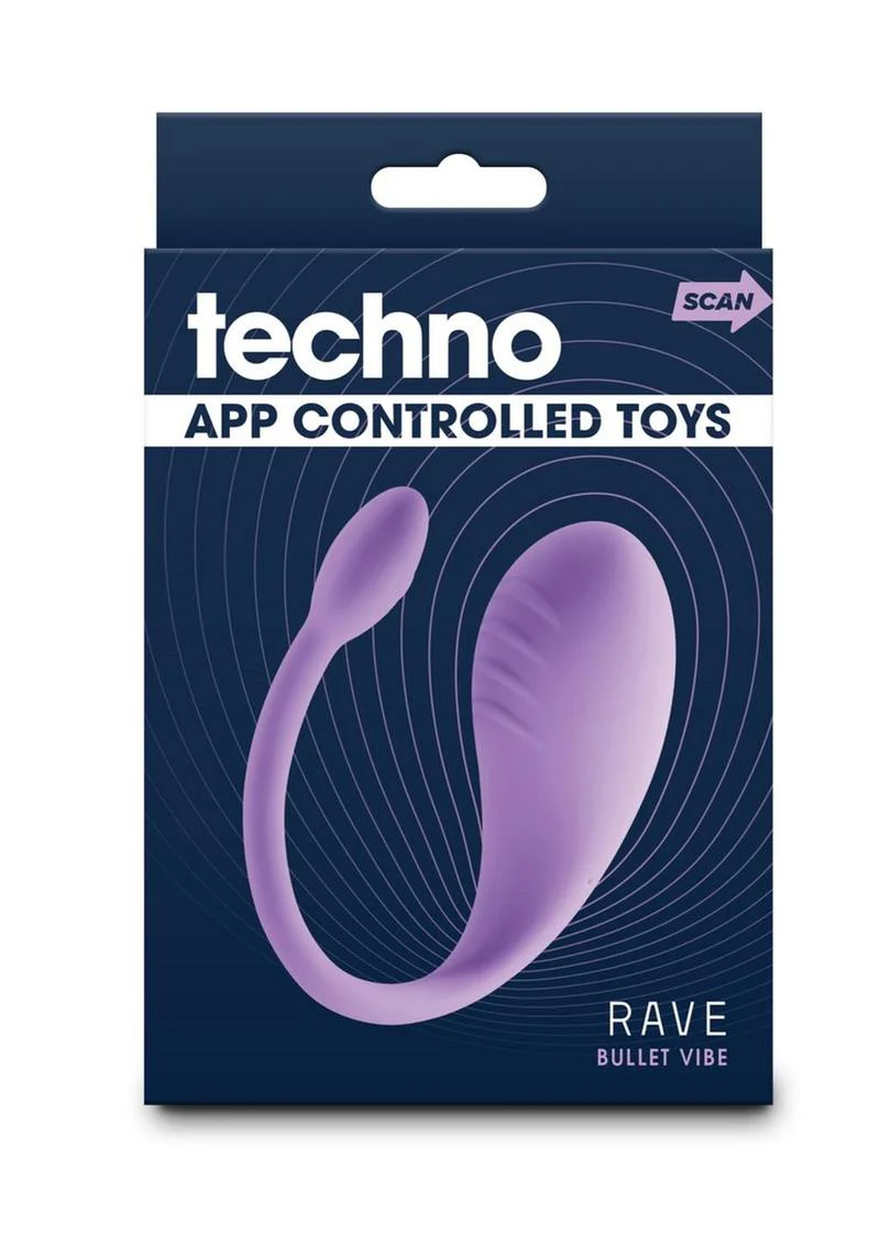Techno Rave Rechargeable Silicone Vibrator - Image 3