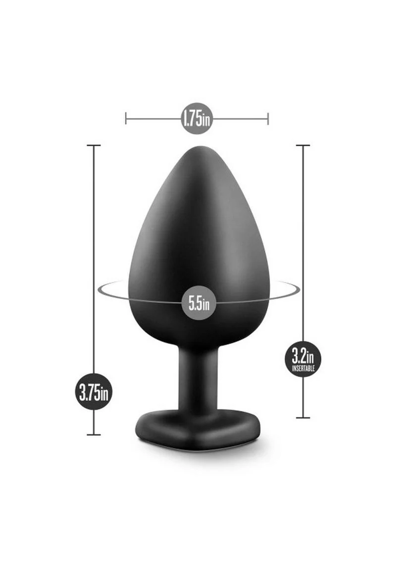 Temptasia Bling Plug Small Silicone Butt Plug - Image 13