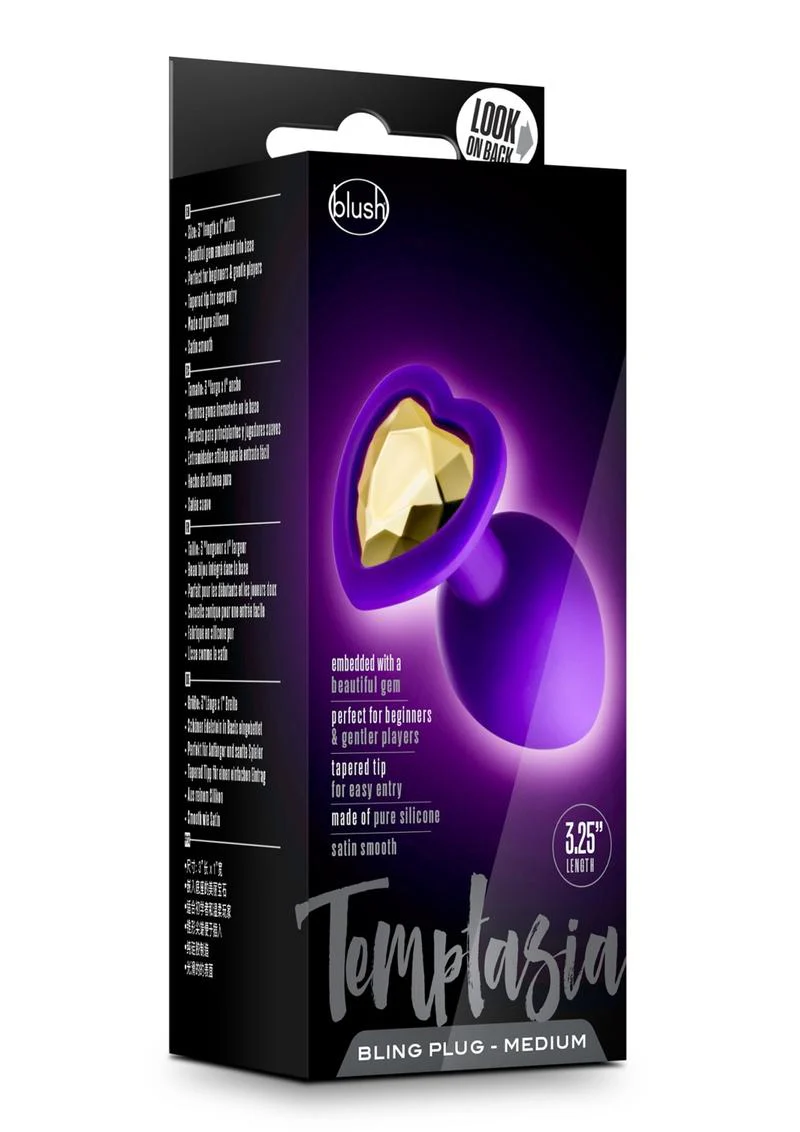 Temptasia Bling Plug Small Silicone Butt Plug - Image 16