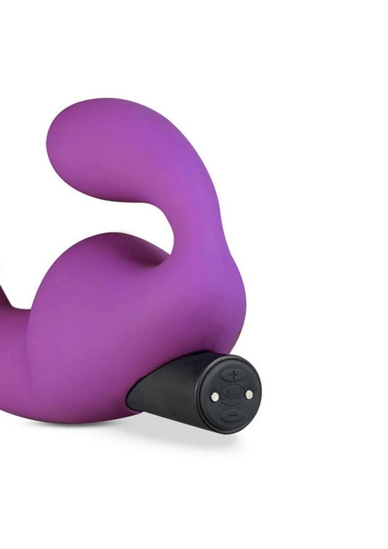 Temptasia Cyrus Purple Silicone Strapless Vibrating Dildo - Image 2